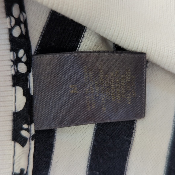 Striped Sleeveless Polo Shirt - Picture 3 of 9